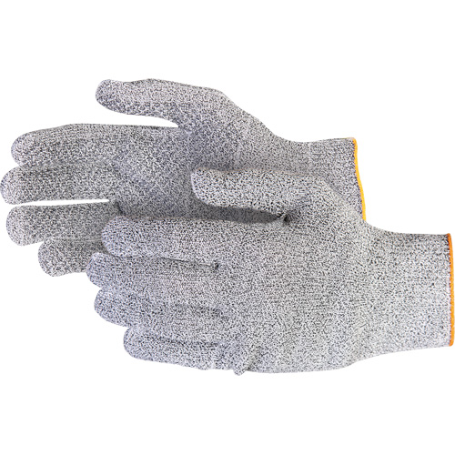 Sure Knit Cut Resistant Composite Gloves, Size 2X-Small, 13 Gauge, Stainless Steel/Dyneema&reg; Shell, ANSI/ISEA 105 Level 4/ASTM ANSI Level A5 Groupe Belzile Dickner