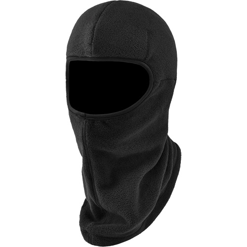 N-Ferno&reg; Zippered Balaclava Face Mask, Fleece/Polyester, Black Groupe Belzile Dickner