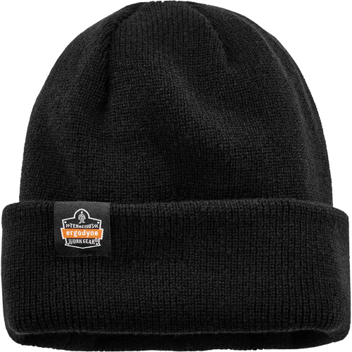 Tuque en tricot c&ocirc;tel&eacute; avec fermeture &agrave; glissi&egrave;re N-Ferno, Taille unique, Noir Groupe Belzile Dickner