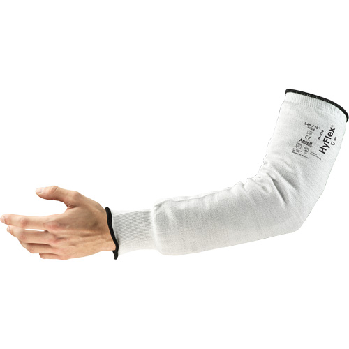 Manchon &eacute;troit r&eacute;sistant aux coupures HyFlex s&eacute;rie 11-210, Intercept, 18", ASTM ANSI niveau A2/EN 388 niveau 2, Gris Groupe Belzile Dickner