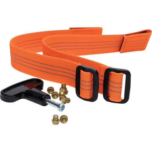 Crampons et sangles de rechange en laiton pour crampons &agrave; glace Midcleat Groupe Belzile Dickner