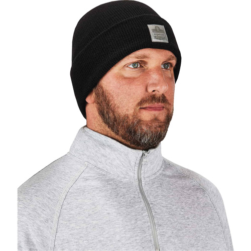 N-Ferno&reg; Rib Knit Beanie Hat, One Size, Black Groupe Belzile Dickner