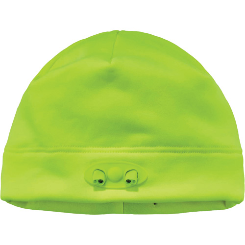 Bonnet N-Ferno &agrave; lumi&egrave;res DEL, Taille unique, Vert lime haute visibilit&eacute; Groupe Belzile Dickner