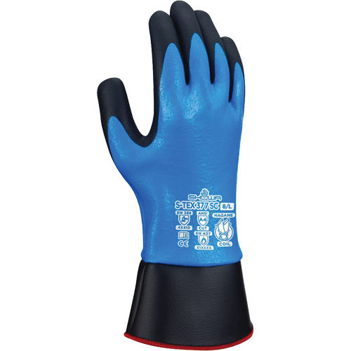 Gants r&eacute;sistants aux coupures S-Tex 377SC, Taille Moyen/7, Calibre 13, Rev&ecirc;tement Nitrile/Mousse de nitrile, Enveloppe en Hagane Coil, ASTM ANSI niveau A4/EN 388 niveau D Groupe Belzile Dickner