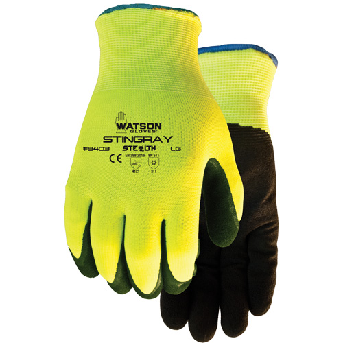 Gants isol&eacute;s Stealth Stingray, T-Grand, R&ecirc;vetement Nitrile, Calibre 13, Enveloppe en Polyester Groupe Belzile Dickner