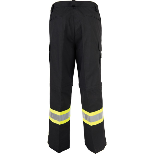 Pantalons ventil&eacute;s haute visibilit&eacute; toutes saisons, Poly-coton, 50, Noir Groupe Belzile Dickner