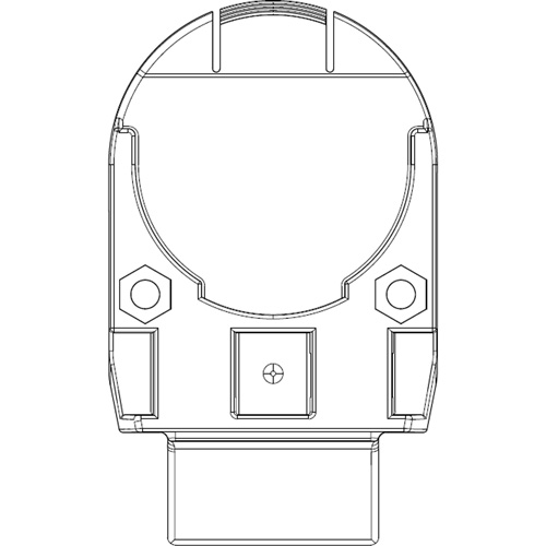Adaptateur de casque de s&eacute;curit&eacute; pour serre-t&ecirc;tes VeriShield de Howard Leight Groupe Belzile Dickner