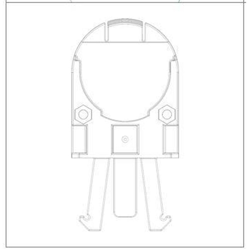 Adaptateur de casque de s&eacute;curit&eacute; pour serre-t&ecirc;tes VeriShield de Howard Leight Groupe Belzile Dickner