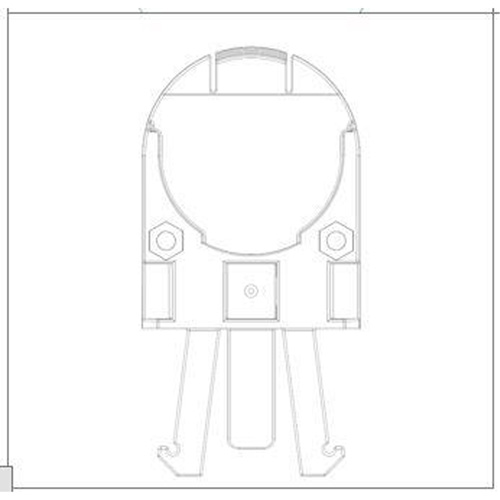 Adaptateur de casque de s&eacute;curit&eacute; pour serre-t&ecirc;tes VeriShield de Howard Leight Groupe Belzile Dickner