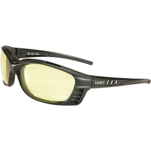 Uvex&reg; Livewire Safety Glasses with HydroShield Lenses, Amber Lens, Anti-Fog, ANSI Z87+/Meets/Exceeds CSA Z94.3 Groupe Belzile Dickner