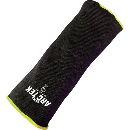 Arc Tek Cut Resistant Sleeve, Polyethylene/Steel, 10", ASTM ANSI Level A5, Black Groupe Belzile Dickner