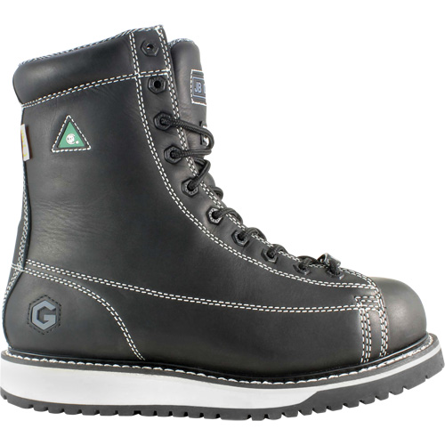 Rigger Work Boots, Leather, Steel Toe, Size 7, Impermeable Groupe Belzile Dickner