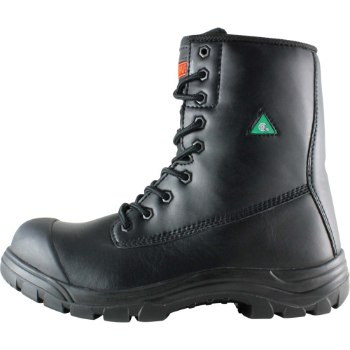 Bottes de travail Storm, Cuir, Embout Acier, Taille 7, Imperm&eacute;able Groupe Belzile Dickner
