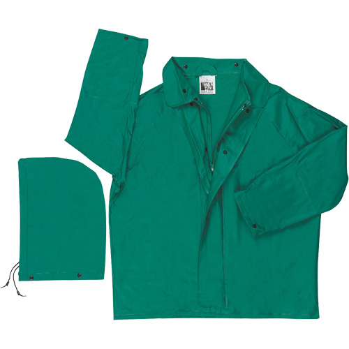 Imperm&eacute;able avec limite dinflammabilit&eacute; Dominator, Polyester/PVC, Moyen, Vert Groupe Belzile Dickner