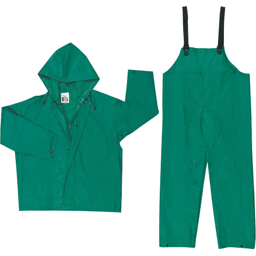 Ensemble imperm&eacute;able avec limite dinflammabilit&eacute; Dominator, Grand, Vert Groupe Belzile Dickner