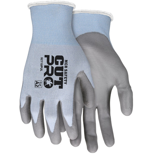 Gants r&eacute;sistant aux coupes Safety Cut Pro, Taille Grand, Calibre 18, Rev&ecirc;tement Polyur&eacute;thane, Enveloppe en PEHP, ASTM ANSI niveau A2 Groupe Belzile Dickner