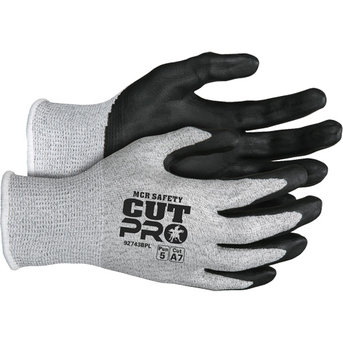 Safety Cut Pro Cut Resistant Gloves, Size Large, 13 Gauge, Bi-Polymer Coated, HPPE Shell, ASTM ANSI Level A7 Groupe Belzile Dickner