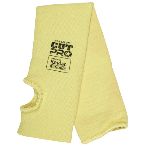 Safety Cut Pro Cut Resistant Sleeve, Kevlar&reg;, 18", ASTM ANSI Level A3, Yellow Groupe Belzile Dickner