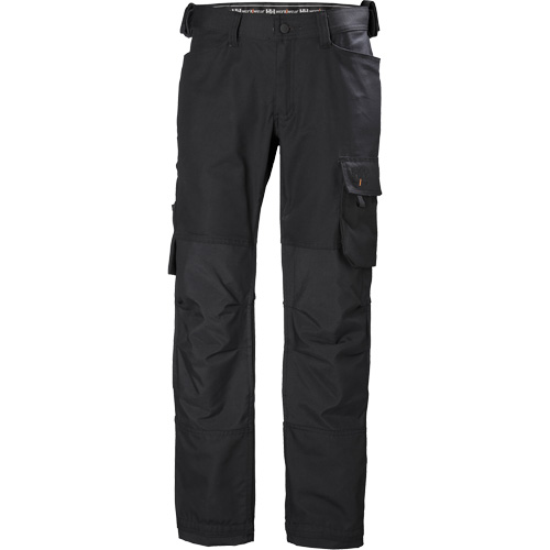 Oxford Work Pants, Cotton, Black, Size 30 Groupe Belzile Dickner