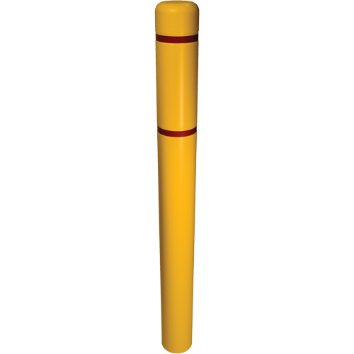 Couvre-bollard, 6" dia. x 52" l, Jaune Groupe Belzile Dickner