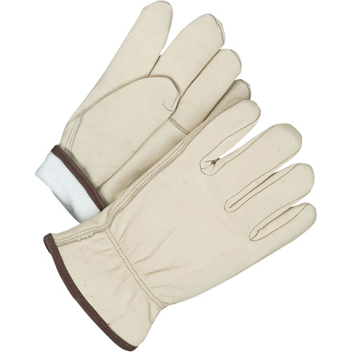 Gants pour conducteur/cordeur, 10, Paume en Cuir fleur de vache, Thinsulate Groupe Belzile Dickner