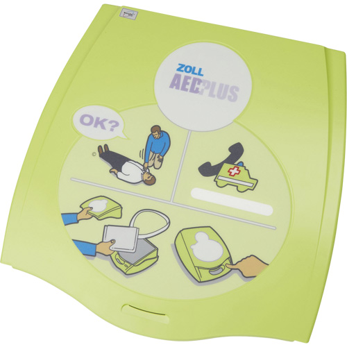 Couvercle s&eacute;curit&eacute; publique de rechange, Zoll AED Plus Pour, Non m&eacute;dical Groupe Belzile Dickner