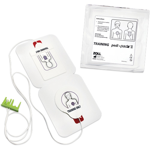 Pedi-Padz&reg; II Training Electrodes, Zoll AED Plus&reg; For, Non-Medical Groupe Belzile Dickner