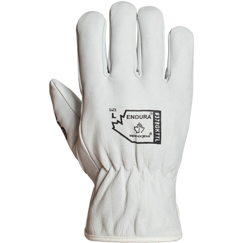 Gants de conducteur doubl&eacute;s pour l'hiver Endura, T-Grand, Paume en Cuir fleur de ch&egrave;vre, Thinsulate Groupe Belzile Dickner