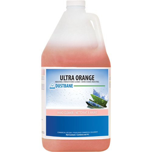 Nettoyant pour les mains Ultra Orange, Liquide, 4 L, Cruche, Parfum&eacute; Groupe Belzile Dickner
