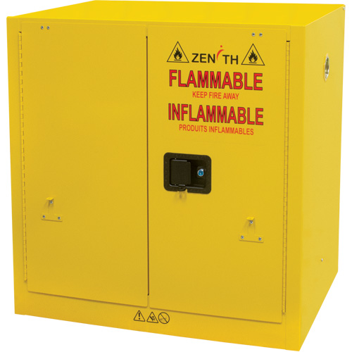 Flammable Storage Cabinet, 22 gal., 2 Door, 35" W x 35" H x 22" D Groupe Belzile Dickner