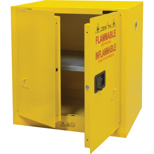 Flammable Storage Cabinet, 22 gal., 2 Door, 35" W x 35" H x 22" D Groupe Belzile Dickner