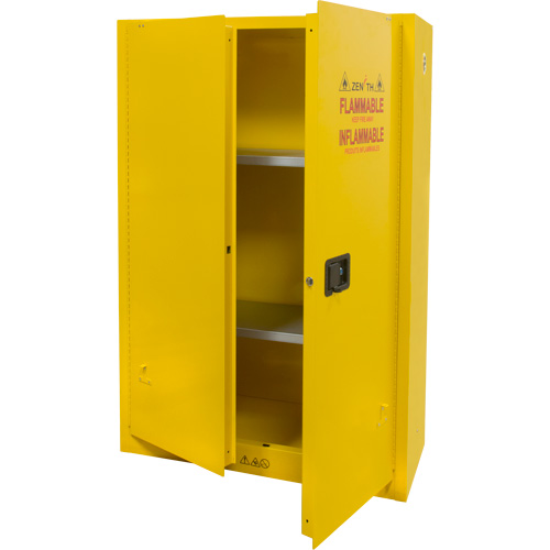 Armoire pour produits inflammables, 45 gal., 2 Porte(s), 43" La x 65" h x 18" p Groupe Belzile Dickner