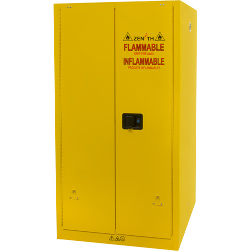Flammable Storage Cabinet, 60 gal., 2 Door, 34" W x 65" H x 34" D Groupe Belzile Dickner