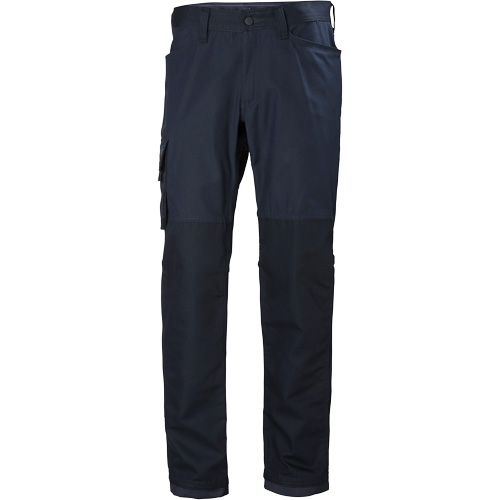 Pantalons d'entretien Oxford, Poly-coton, Bleu marin, Taille 30, Entrejambe 30 Groupe Belzile Dickner