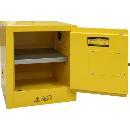 Armoire pour produits inflammables, 4 gal., 1 Porte(s), 17" La x 22" h x 18" p Groupe Belzile Dickner