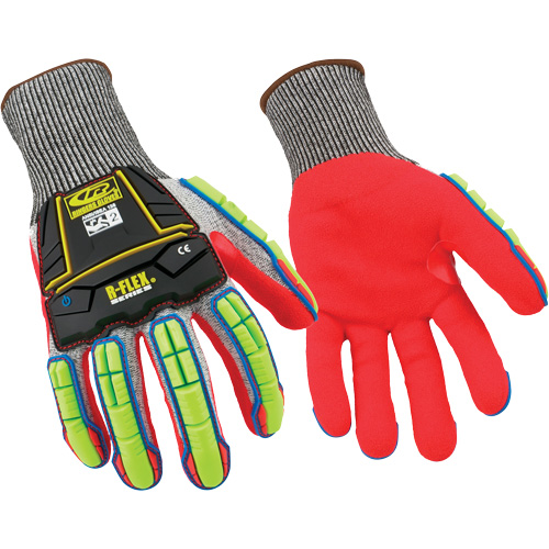 065 Cut-Resistant Gloves, Size X-Small/7, 13 Gauge, Nitrile Coated, HPPE Shell, ANSI/ISEA 105 Level 4 Groupe Belzile Dickner