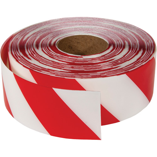 ArmorStripe&reg; Ultra Durable Floor Tape, 3" x 100', PVC, Red and White Groupe Belzile Dickner
