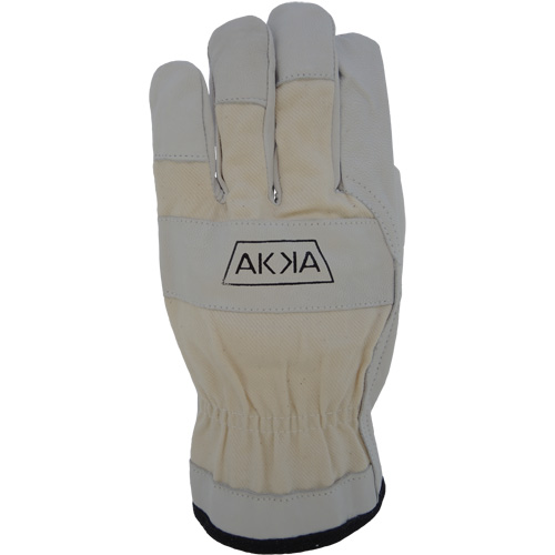 Gants de conducteur &agrave; dos en coton, Grand, Paume en Cuir fleur de ch&egrave;vre Groupe Belzile Dickner
