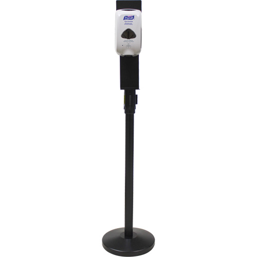 Dispenser Holder for Crowd Control Post, Black Groupe Belzile Dickner
