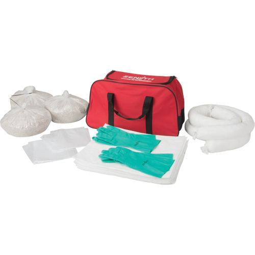 Trousse de lutte contre les d&eacute;versements de premi&egrave;re qualit&eacute;, Huile seulement, Sac, Absorbance de 10 gal. US Groupe Belzile Dickner