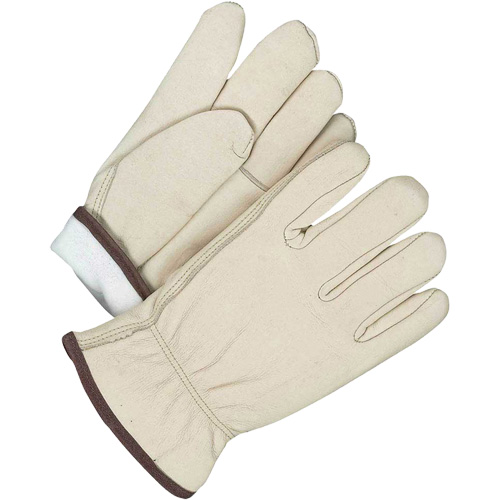 Gants de conducteur isol&eacute;s traditionnels, 13, Paume en Cuir fleur de vache, Thinsulate Groupe Belzile Dickner