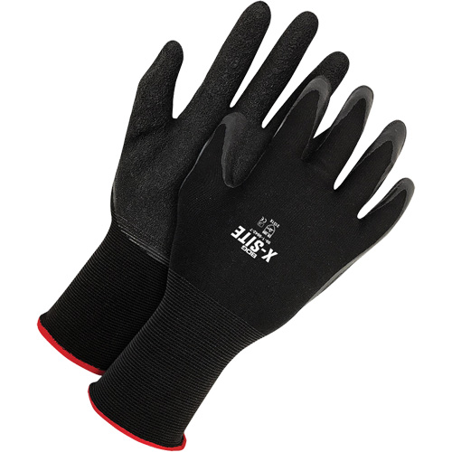Gants enduits X-Site, 11, R&ecirc;vetement Latex, Calibre 15, Enveloppe en Nylon Groupe Belzile Dickner