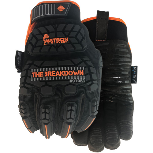 The Breakdown Cut Resistant Work Gloves, Size Small, Aramid/Polyester/Stainless Steel Shell, ASTM ANSI Level A5 Groupe Belzile Dickner