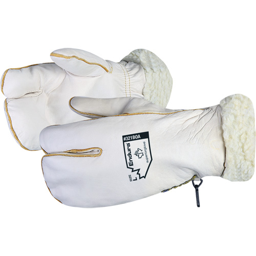 Endura&reg; Cowgrain Winter Mitt with Acrylic-Pile Lining, Size Large, Mitt Groupe Belzile Dickner