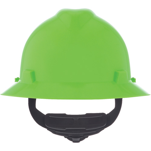 Casque de s&eacute;curit&eacute; &agrave; fente et bordure compl&egrave;te V-Gard, CSA type 1, Suspension Rochet, Non ventil&eacute; Groupe Belzile Dickner