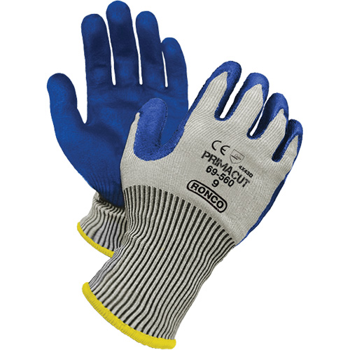Gants r&eacute;sistant &agrave; la coupe PrimaCut, Taille 9, Calibre 13, Rev&ecirc;tement Nitrile, Enveloppe en PEHP, ANSI/ISEA 105 niveau 4/EN 388 niveau 5 Groupe Belzile Dickner