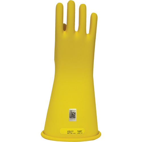 Arcguard Rubber Voltage Gloves, Size 8, 10" L Groupe Belzile Dickner