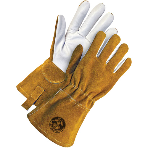 Gants de soudage &agrave; l'arc TIG, Cuir fleur de ch&egrave;vre, Taille T-Grand Groupe Belzile Dickner