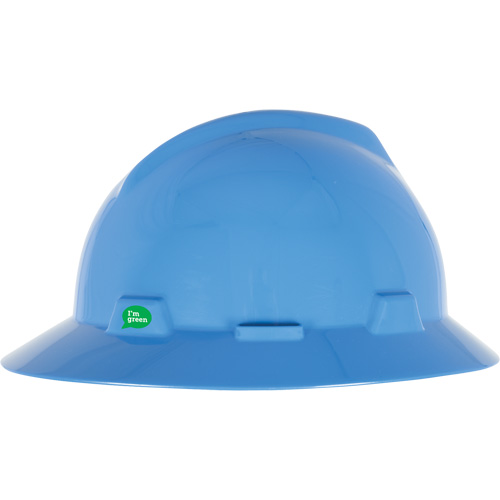 V-Gard&reg; GREEN Slotted Full Brim Hard Hat, Meets CSA Type 1, Ratchet Suspension Groupe Belzile Dickner