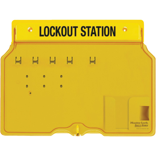 Trilingual Covered Lock Station, None Padlocks, 4 Padlock Capacity, Padlocks Not Included Groupe Belzile Dickner